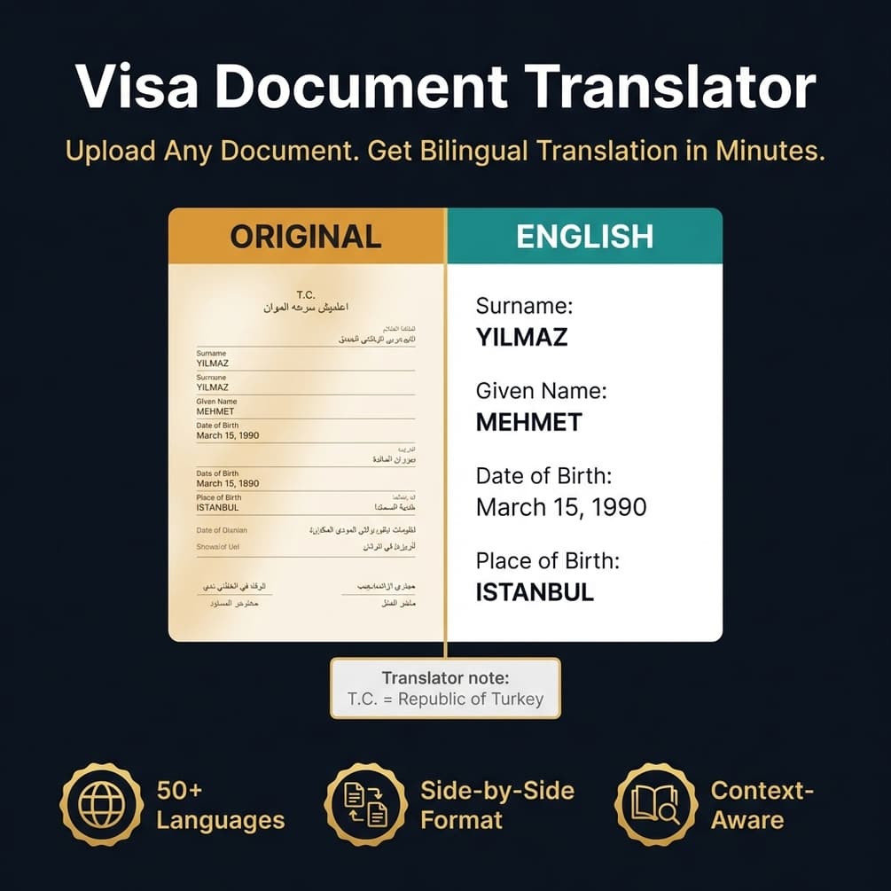 Visa document translation cost comparison vs certified translator 75 to 150 dollars